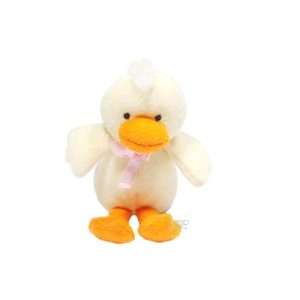  Chick a Dee Plush Dog Toy with Pink Bow (Medium) Pet 