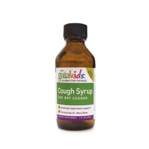  Gaia Herbs Cough Syrup for Dry Coughs Children Alcohol 