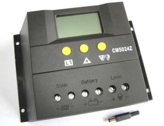 50A 1200W Solar Panel Controller Regulator 12V Inverter  