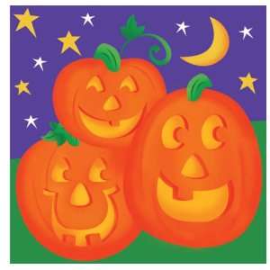   Party By Creative Converting Pumpkin Cheer Halloween Lunch Napkins