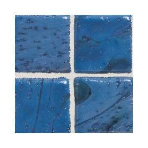  Daltile Sonterra Navy Blue Opalized 1 x 1 Glass Mosaic 