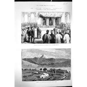  1884 Afghan Boundary Commission Salaam Eedi Korban Teheran 