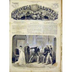  Theatre Gymnase Sardou Belin French Print 1866