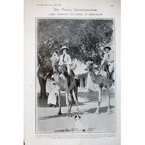    1908 Ladies Trekking Camels Somaliland Englishwomen
