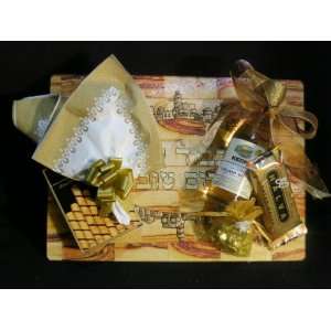 Purim Gift Basket Challah Board  Grocery & Gourmet Food