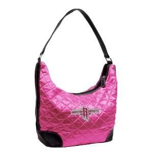 NBA Houston Rockets Pink Quilted Hobo
