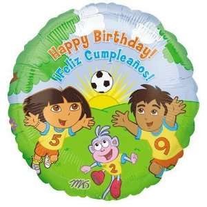  18 Dora & Diego Birthday Balloon