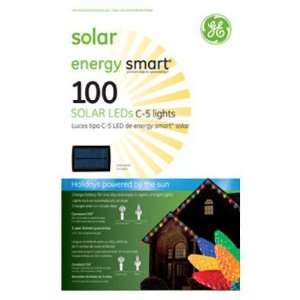   Llc Ge95635 Energy Smart Solar Powered C5 Light Set