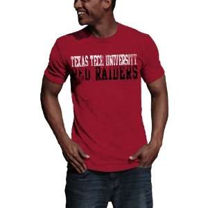  NCAA Texas Tech Red Raiders Literality Vintage Heather Tee 