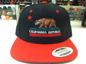 Vintage California Republic Snapback Hat  