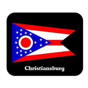  US State Flag   Christiansburg, Ohio (OH) Mouse Pad 