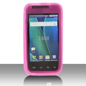   Fascinate SCH I500 Hot Pink Soft Sillicon Skin Case 