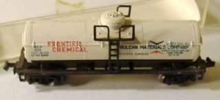 Atlas N Scale #2262 Frontier Chemical Tank Car  