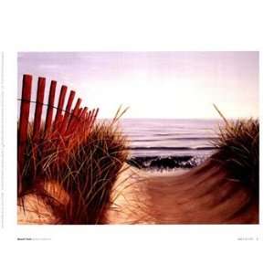  Karl Soderlund Beach Path 8x6 Poster Print