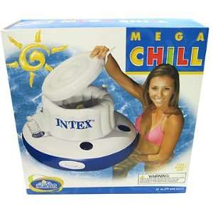 Intex Mega Chill   Holds 24 Soda Cans Plus Ice, 5 Cup Holders Around 