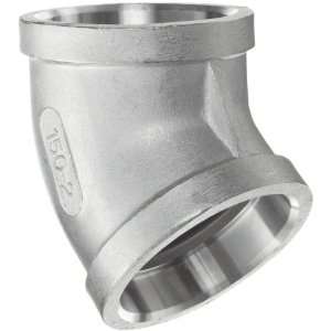   Pipe Fitting, 45 Degree Elbow, Socket Weld, MSS SP 114, 1 1/4 Female