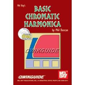  Basic Chromatic Harmonica Book with CD Musical 