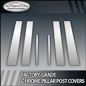  05 12 Chrysler Aspen 6Pc Chrome Pillar Post Covers 