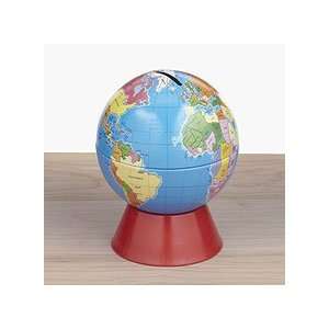  Schylling Tin Globe Bank Toys & Games