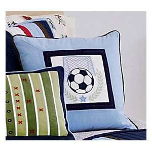  Vintage Sports Kids Soccer Throw Pillow