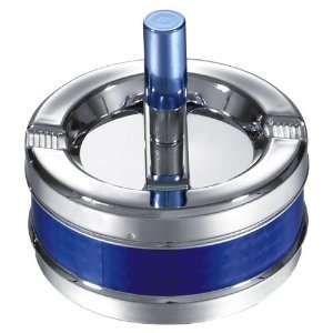   Metal Air Tight Push Down Cigarette Ashtray