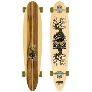   Complete Skateboard with Dual Snarled Tree Graphic