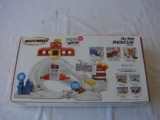 NEW SEALED MATCHBOX SKY HIGH RESCUE PLAYSET  