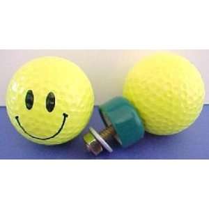  Smiley Face Golf Ball License Plate Bolt Set Sports 