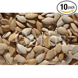 Whole Pumpkin Seeds Sea Salted   10 Pound Deal  Grocery 