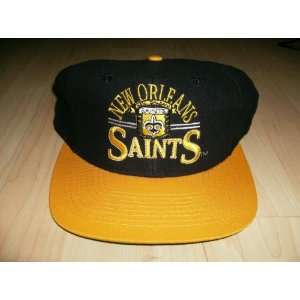  Vintage New Orleans Saints Snapback Hat Cap the Game Brand 