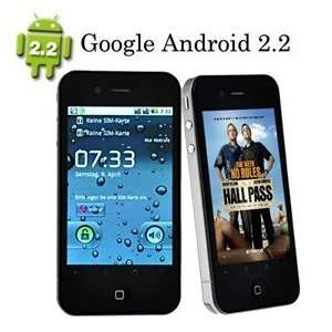 H2000 Google Android 2.2 Smart Cell Phone WIFI TV 3.5 Capacitive 