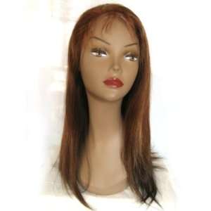    24 #4 Indian Remy Brown Color Full Lace Wig Small Cap Beauty