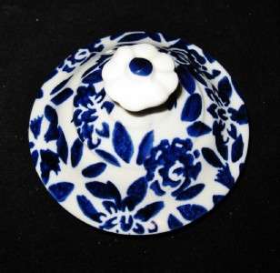 Price & Kensington P & K DUCHESS Round Tea Pot Blue & White, England 