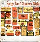 Songs For Summer Night 1963 Columbia PM 2 Dion 2X LP  