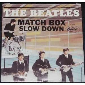  Beatles   Match Box / Slow Down (Picture Sleeve 