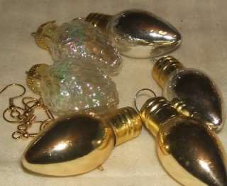 sets Christmas Bulb French Hook Earrings Kit 3228  