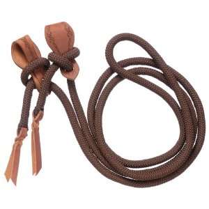  Cord Roping Reins with Slobber Straps