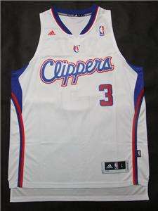 Chris Paul, Los Angeles Clippers #3 White Rev30 NBA Swingman Jersey 