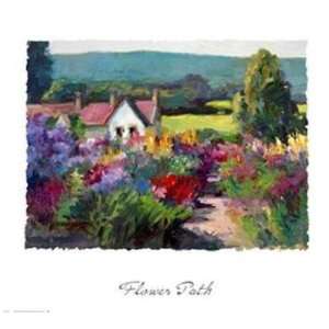 Dawna Barton   Flower Path Canvas