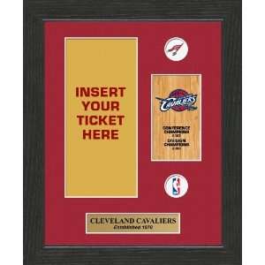  Cleveland Cavaliers Framed Ticket Display Sports 