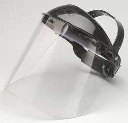 Jackson Safety Model K Headgear with Clear Visor  