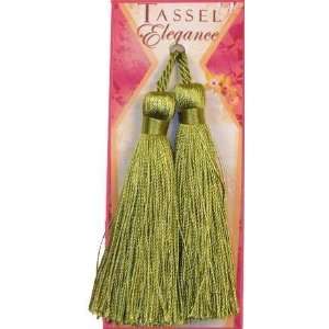   Expo 4 Rayon Tassel Light Olive By The Each Arts, Crafts & Sewing