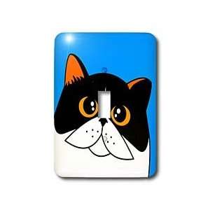 Janna Salak Designs Cats   The Curious Cat Calico with Orange Eyes 