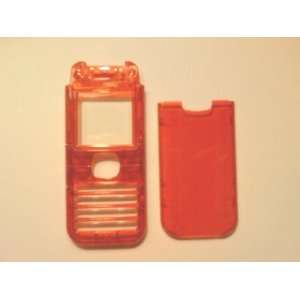  Clear Red Faceplate for Nokia 6030 