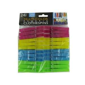  Multi color Plastic Clothespins 