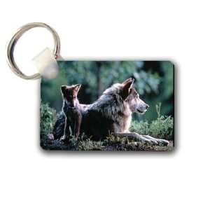 Wolf cub Keychain Key Chain Great Unique Gift Idea 
