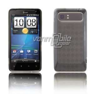  VMG HTC Vivid TPU Design Skin Case 4 ITEM COMBO   Clear Diamond 