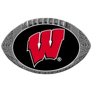  Wisconsin Badgers NCAA Football One Inch Lapel Pin Sports 