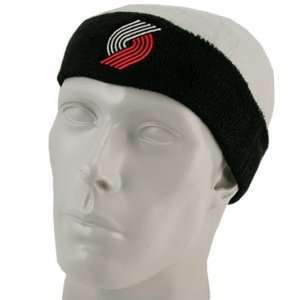   Portland Trail Blazers Black Team Logo Headband