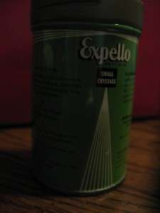 Vintage 4oz. Expello Collectible Tin Sample Litho 1948  